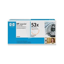 HP 53X Q7553XD İkili Paket Siyah LaserJet Toner P2014 P2015 M2727 MFP