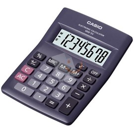 Casio MW-5V-BK 8 Hane Masaüstü Hesap Makinesi 