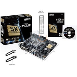 Asus H110M-D DDR4 HDMI D-Sub 16x Lga1151 mATX