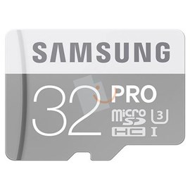 Samsung MB-MG32EA/EU PRO 32GB microSDHC UHS-1 U3 Class 10 90Mb-80Mb/Sn Bellek Kartı