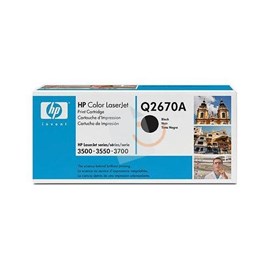 HP Q2670A Color LaserJet Siyah Toner 3500 3550 3700