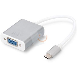 Digitus DA-70837 USB Tip C - VGA Full HD Grafik Adaptörü