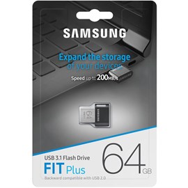 Samsung MUF-64AB/APC FIT PLUS 64GB USB 3.1 Flash Bellek 200MB/s