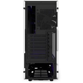 NZXT CA-S340W-W3 S340 Mat Beyaz-Mor Pencereli ATX PSUsuz Kasa