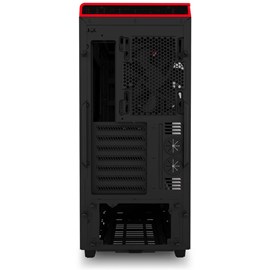 NZXT CA-H442W-M1 H440 Siyah Kırmızı Pencereli ATX PSUsuz Kasa