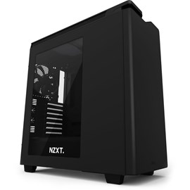 NZXT CA-H442W-M8 H440 Mat Siyah Pencereli ATX PSUsuz Kasa