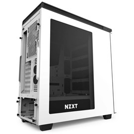 NZXT CA-H442W-W1 H440 Beyaz Siyah Pencereli ATX PSUsuz Kasa