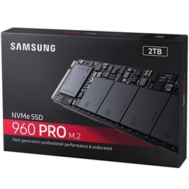 Samsung MZ-V6P2T0BW 960 PRO 2TB PCIe x4 NVMe M.2 SSD 3500MB/2100MB