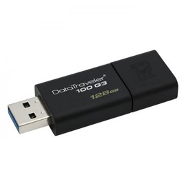 Kingston DT100G3/128GB DataTraveler 100 G3 128GB Usb 3.0/2.0 Usb Bellek