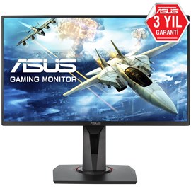 Asus VG258QR 24.5" 0.5ms 165Hz G-SYNC FreeSync Full HD HDMI DP DVI Oyuncu Monitörü