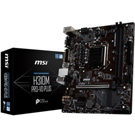 MSI H310M PRO-VD PLUS DDR4 DVI D-Sub 16x Lga1151 mATX