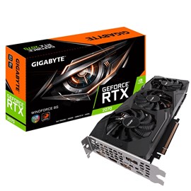 Gigabyte GV-N2070WF3-8GC GeForce RTX 2070 WINDFORCE 8GB GDDR6 256Bit 16x