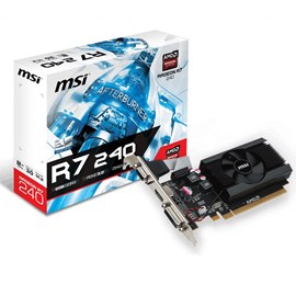 MSI R7 240 2GD3 64B LP 2GB DDR3 64Bit 16x