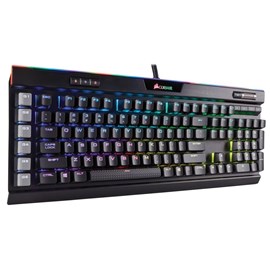 Corsair K95 RGB PLATINUM Işıklı Mekanik Cherry MX Brown Black CH-9127012-TR Gaming Q TR Klavye