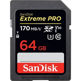 SanDisk SDSDXXY-064G-GN4IN Extreme Pro 64GB SDXC UHS-I U3 V30 Bellek Kartı 170/90Mb