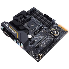 Asus TUF B450M-PRO GAMING DDR4 Çift M.2 HDMI DVI Aura LED 16x AM4 mATX