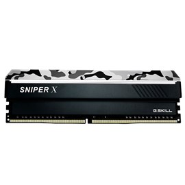 G.SKILL F4-3600C19S-8GSXWB SniperX Gri Kamuflaj 8GB DDR4 3600Mhz Single CL19 XMP