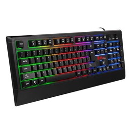 Thermaltake TTESPORTS Challenger Combo Rainbow Q TR Oyuncu Klavye Mouse Seti CM-CHC-WLXXPL-TK