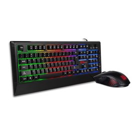 Thermaltake TTESPORTS Challenger Combo Rainbow Q TR Oyuncu Klavye Mouse Seti CM-CHC-WLXXPL-TK