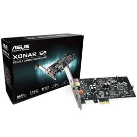 Asus Xonar SE 5.1 PCIe Oyuncu Ses Kartı 116dB SNR