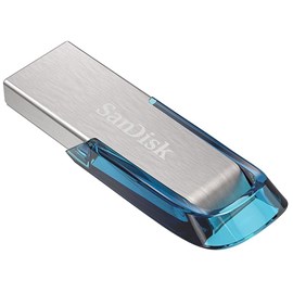 SanDisk SDCZ73-064G-G46B Ultra Flair 64GB Usb 3.0 Tropical Blue Metal Flash Bellek 150Mb/sn