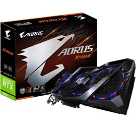 Gigabyte GV-N2070AORUS X-8GC AORUS GeForce RTX 2070 XTREME 8GB GDDR6 256Bit RGB 16x