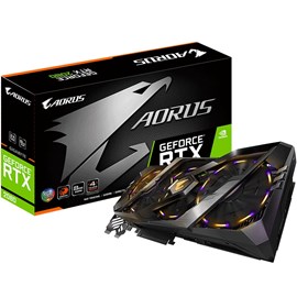 Gigabyte GV-N2080AORUS-8GC AORUS GeForce RTX 2080 8GB GDDR6 256Bit RGB 16x