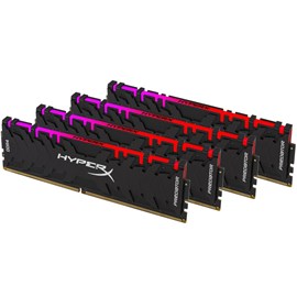 HyperX HX436C17PB3AK4/32 Predator RGB 32GB (4x8GB) DDR4 3600MHz Quad Kit CL17 XMP