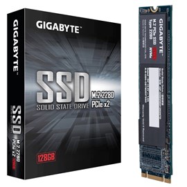 Gigabyte GP-GSM2NE8128GNTD 128GB PCIe Gen3x2 M.2 SSD 1100/500MB