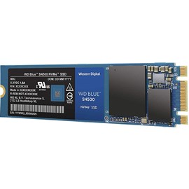 Western Digital WDS250G1B0C 250GB Blue SN500 NVMe PCIe x2 M.2 SSD 1700/1300Mb