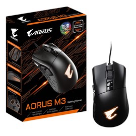 Gigabyte AORUS M3 RGB Fusion Optik Usb Gaming Mouse