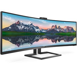 Philips 499P9H/00 49" 5K 32:9 SuperWide DP HDMI USB-C Kavisli Monitör