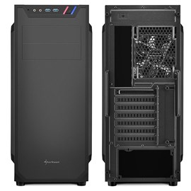 Sharkoon VS7 Window Midi Tower Siyah ATX Kasa PSUsuz