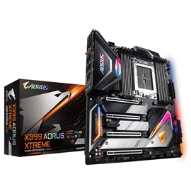 Gigabyte X399 AORUS XTREME Üçlü M.2 RGB Fusion WIFI ac 16x SocketTR4 E-ATX