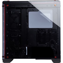 Corsair CC-9011111-WW Crystal Serisi 570X RGB Red Mid-Tower PSUsuz ATX Kasa