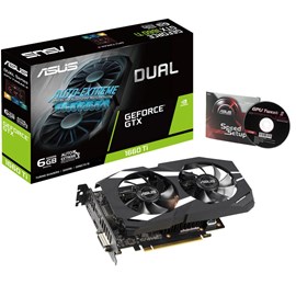 Asus DUAL-GTX1660TI-6G Dual GTX 1660 Ti 6GB GDDR6 192Bit 16x