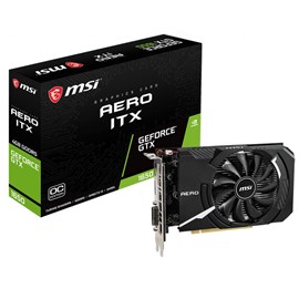 MSI GeForce GTX 1650 AERO ITX 4G OC 4GB GDDR5 128Bit 16x