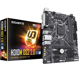 Gigabyte H310M DS2 2.0 DDR4 D-Sub 16x Lga1151 mATX