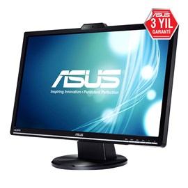 Asus VK248H 24 2ms DVI HDMI Kamera Hoparlör Siyah Monitör