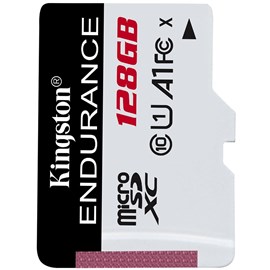 Kingston SDCE/128GB High Endurance microSDXC 128GB C10 A1 UHS-I U1 Bellek Kartı 95/45MB