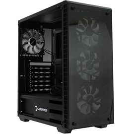 Gamepower Horizon Tempered Glass 4x RGB Fan Gaming E-ATX Kasa PSUsuz