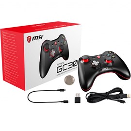 MSI GG FORCE GC30 Kablosuz Çift Titreşimli USB Gamepad PC Android