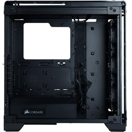 Corsair CC-9011126-WW 570X RGB Mirror Black Temperli Cam ATX Siyah PSUsuz Kasa