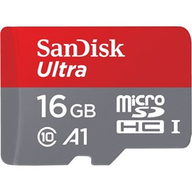 SanDisk SDSQUAR-016G-GN6MN Ultra 16GB microSDHC UHS-I 98MB C10 U1 A1 Bellek Kartı