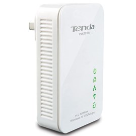 Tenda PW201A + P200 HomePlug Kablosuz N300 PowerLine Ağ Adaptör Kiti