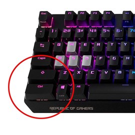 Asus ROG Strix Scope Blue RGB Mekanik Oyuncu Klavyesi Q TR