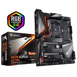 Gigabyte X570 AORUS ULTRA DDR4 Üçlü M.2 RGB Fusion AM4 16x