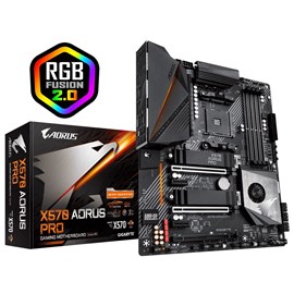 Gigabyte X570 AORUS PRO DDR4 Dual M.2 RGB Fusion AM4 16x