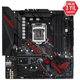 Asus ROG STRIX B365-G GAMING DDR4 Çift M.2 DP HDMI Lga1151 mATX