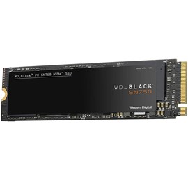 Western Digital WDS250G3X0C 250GB Black SN750 NVMe PCIe x4 M.2 SSD 3100/1600MB